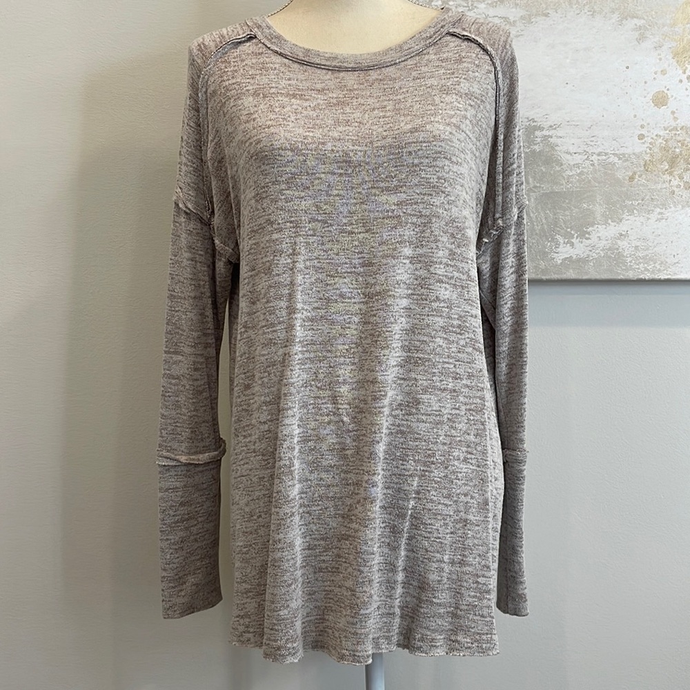 Oversized Long Sleeve Sweater by Easel